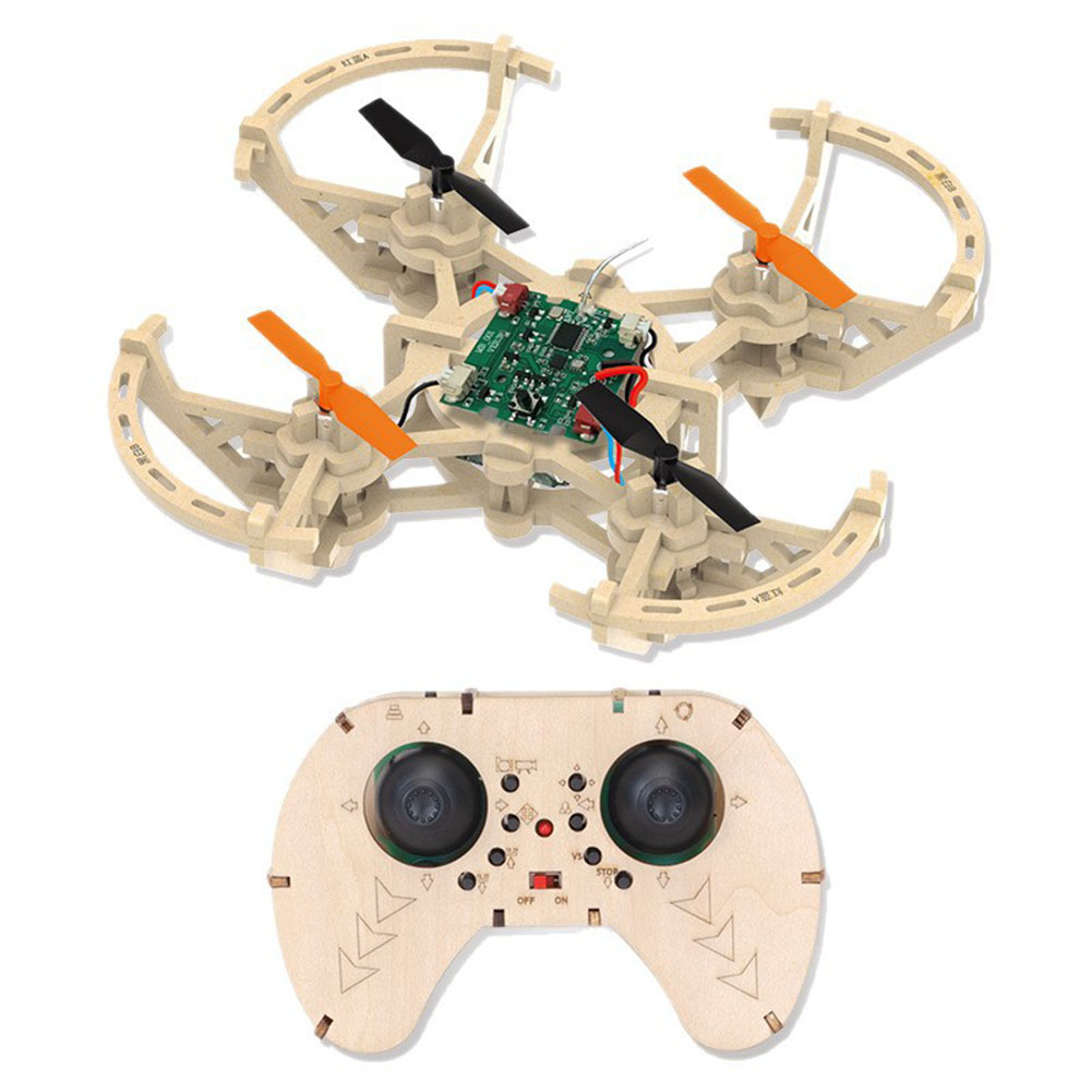 RC Wooden Drones Model Kit 3 S - Drone Kit Octocopter review and price